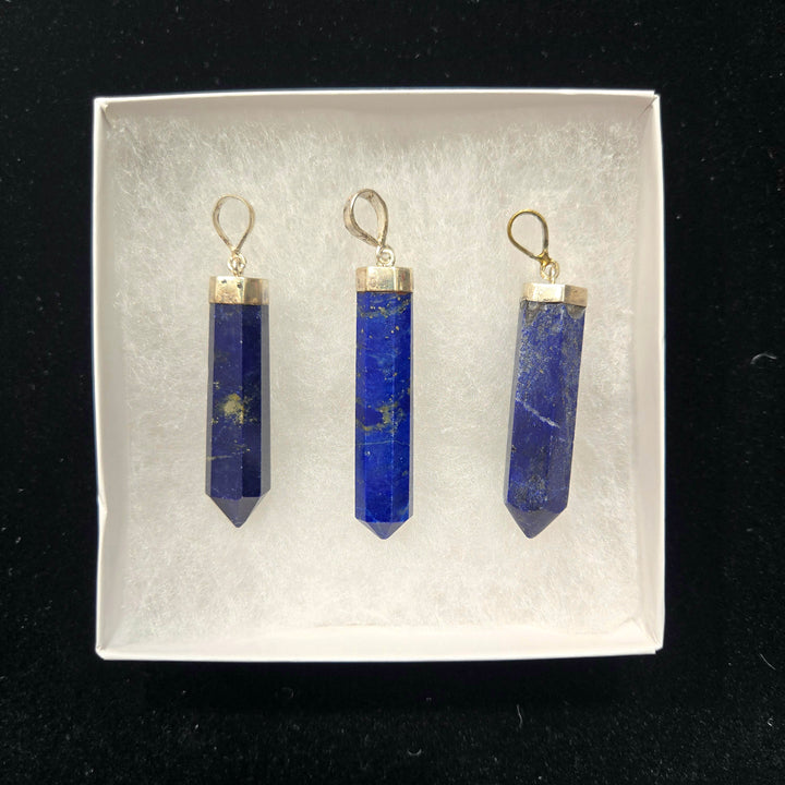 Lapis Lazuli Pendant 925 Sterling SIlver