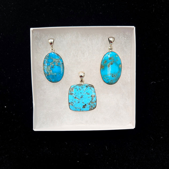 Turquoise Sterling Silver Pendant