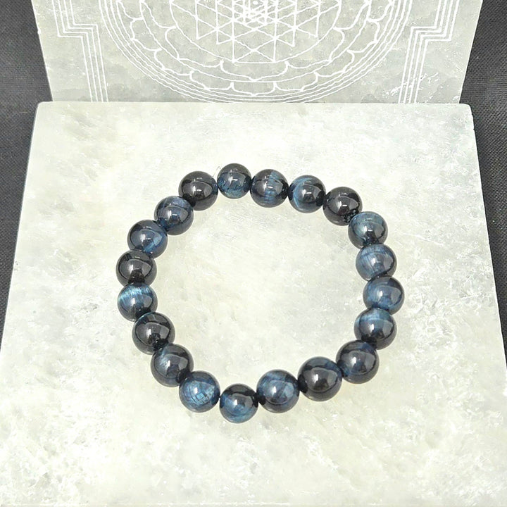 Blue Tigers Eye Bracelet