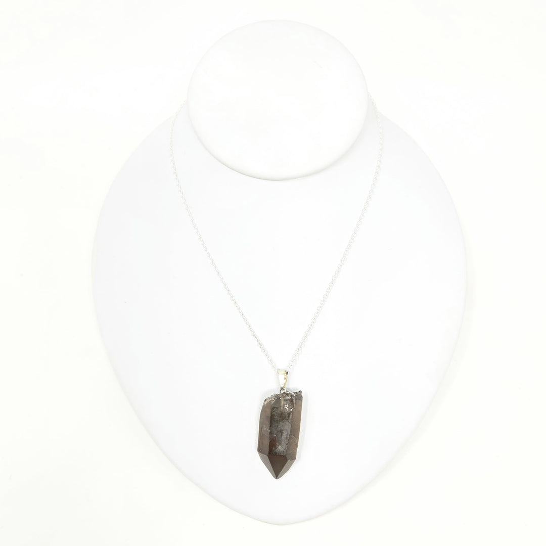 Smoky Quartz point pendant