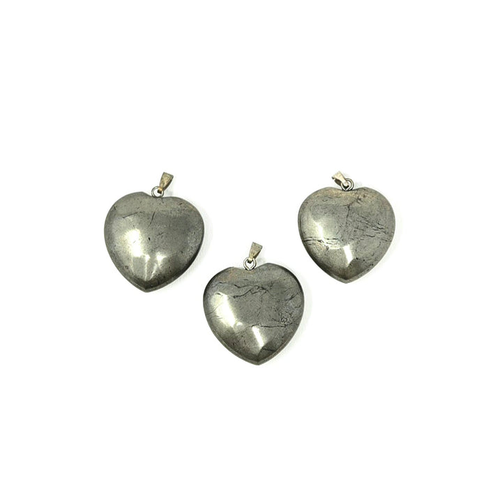 Pyrite Heart Pendant