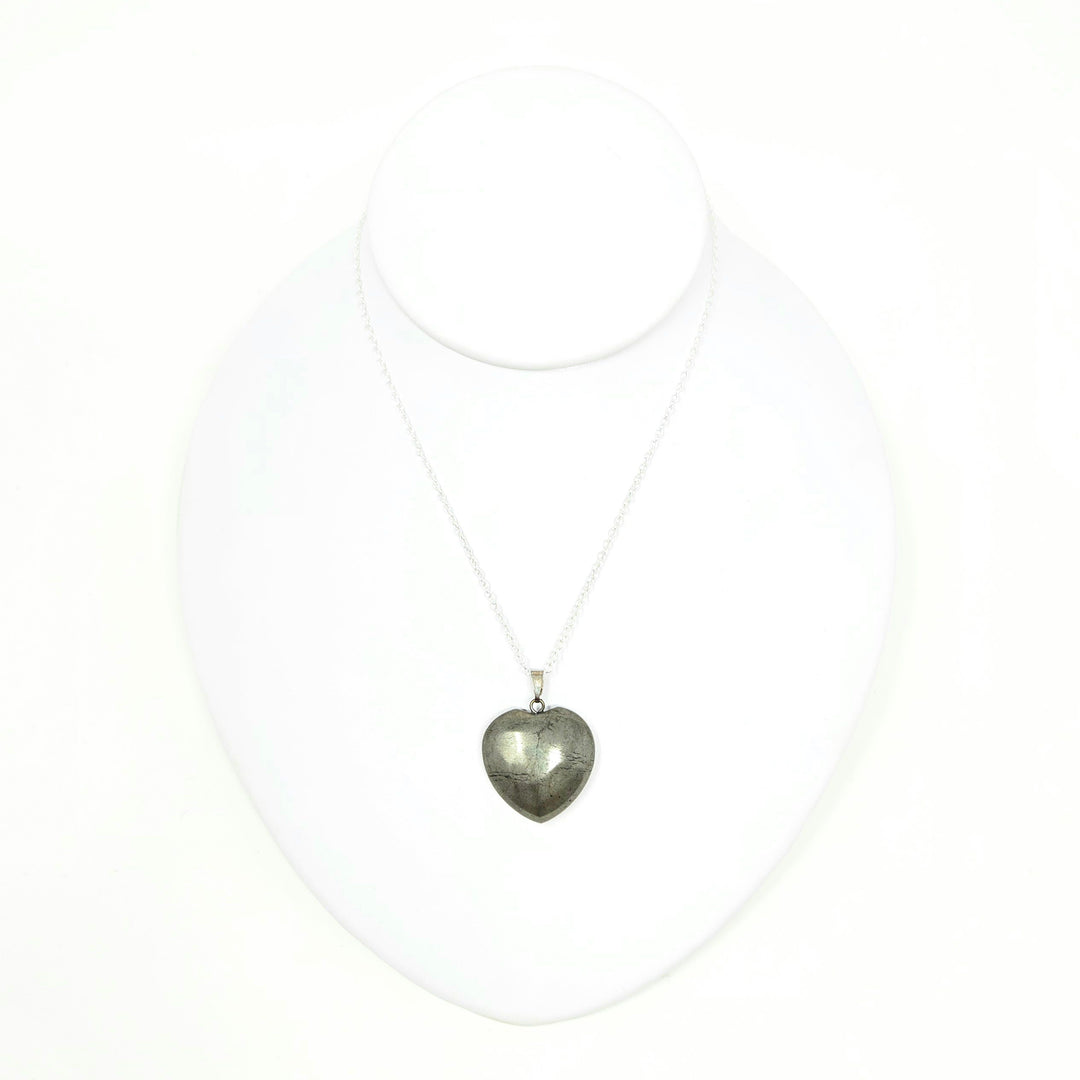 Pyrite Heart Pendant