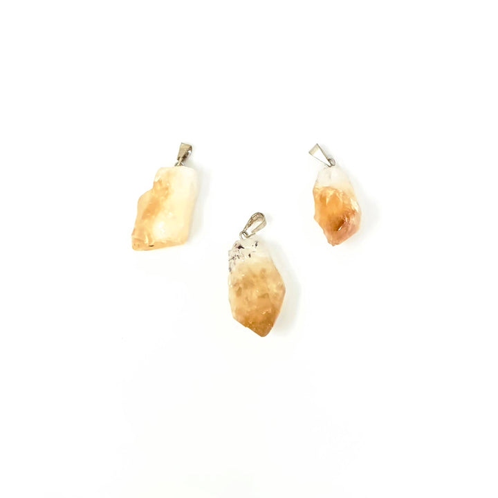 Citrine Rough Pendant