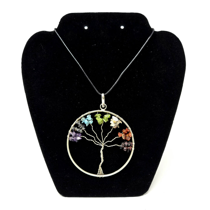 Tree of Life Pendant: Silver 3" Xtra Large