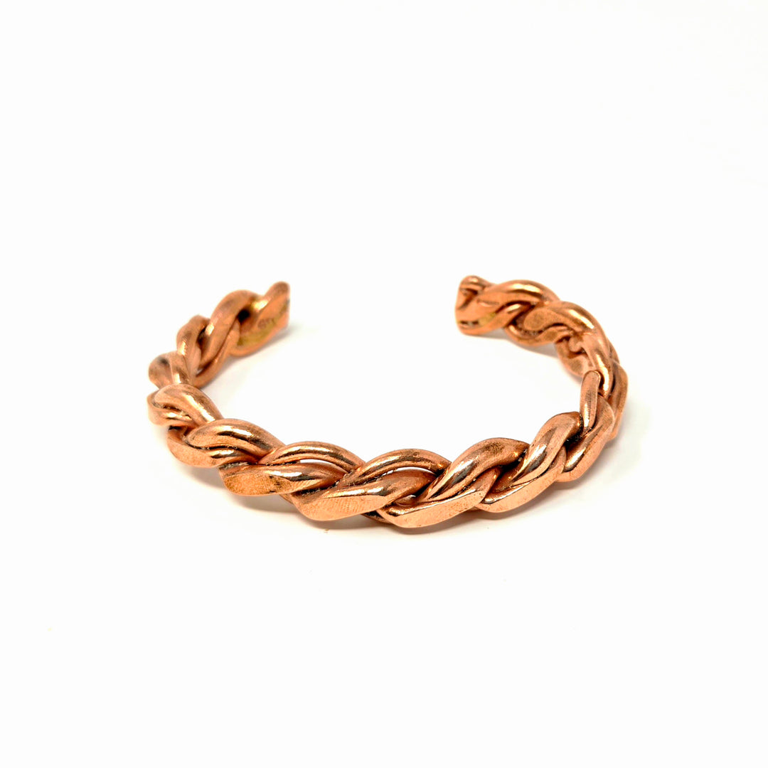 Men's Thin Copper Hand Made Bracelet