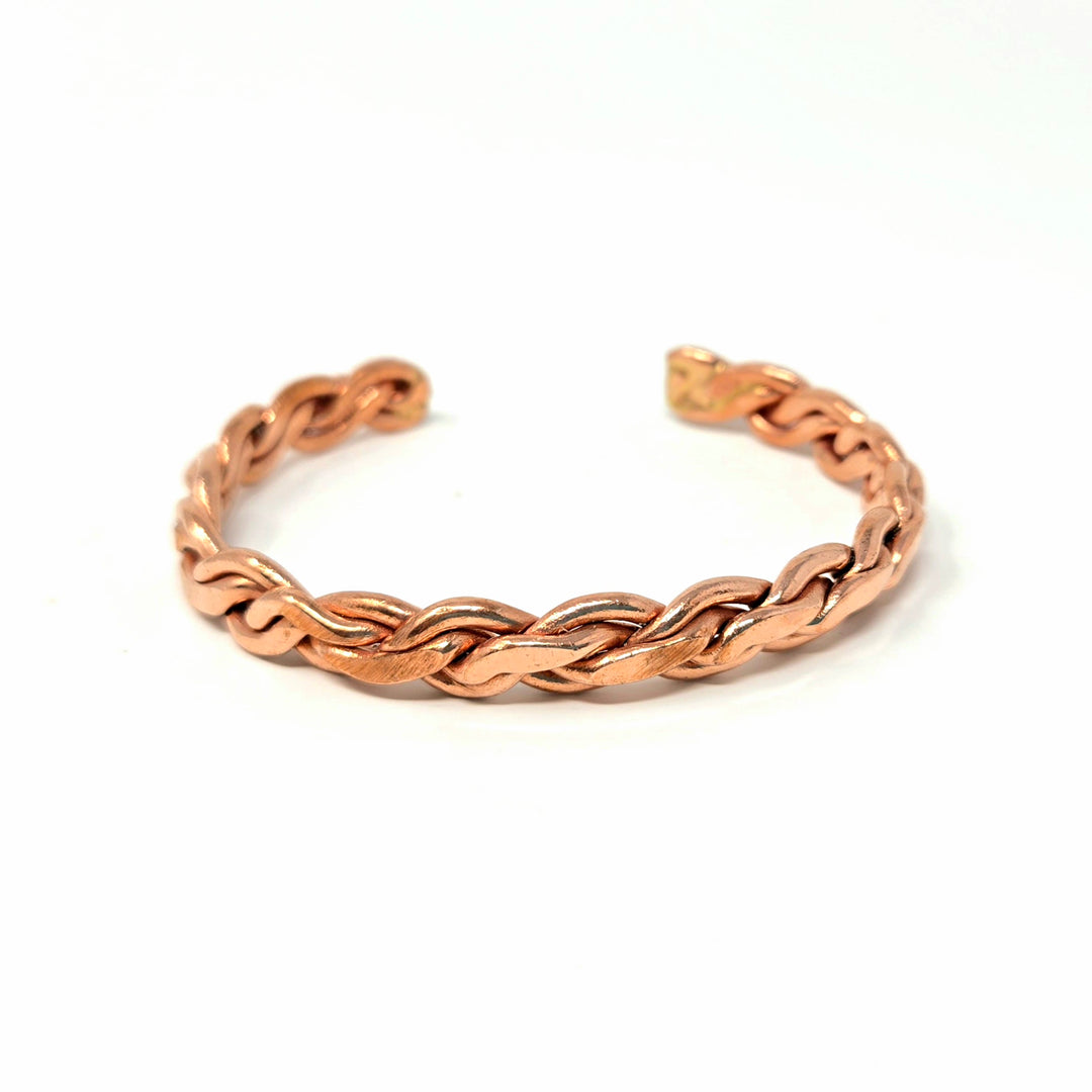 Men's Thin Copper Hand Made Bracelet