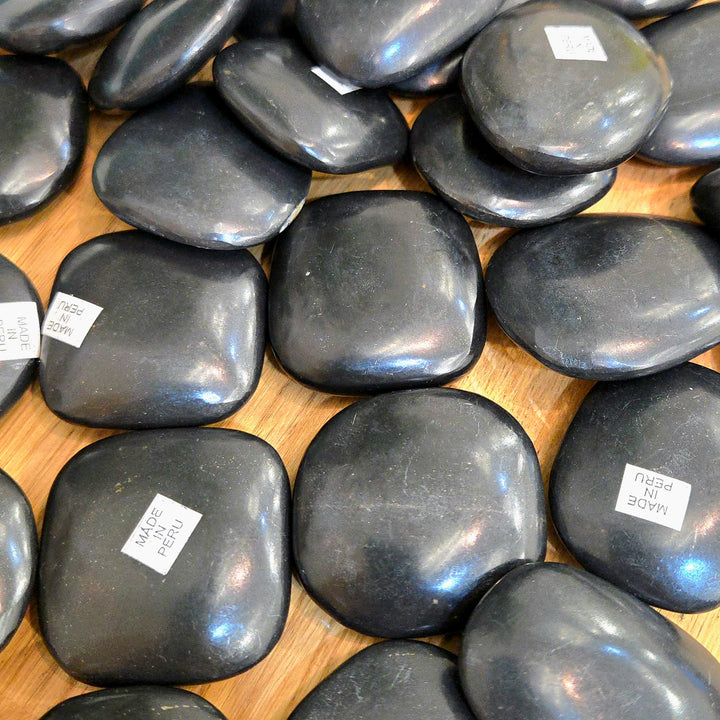 Black Onyx Pocket Flat Stones