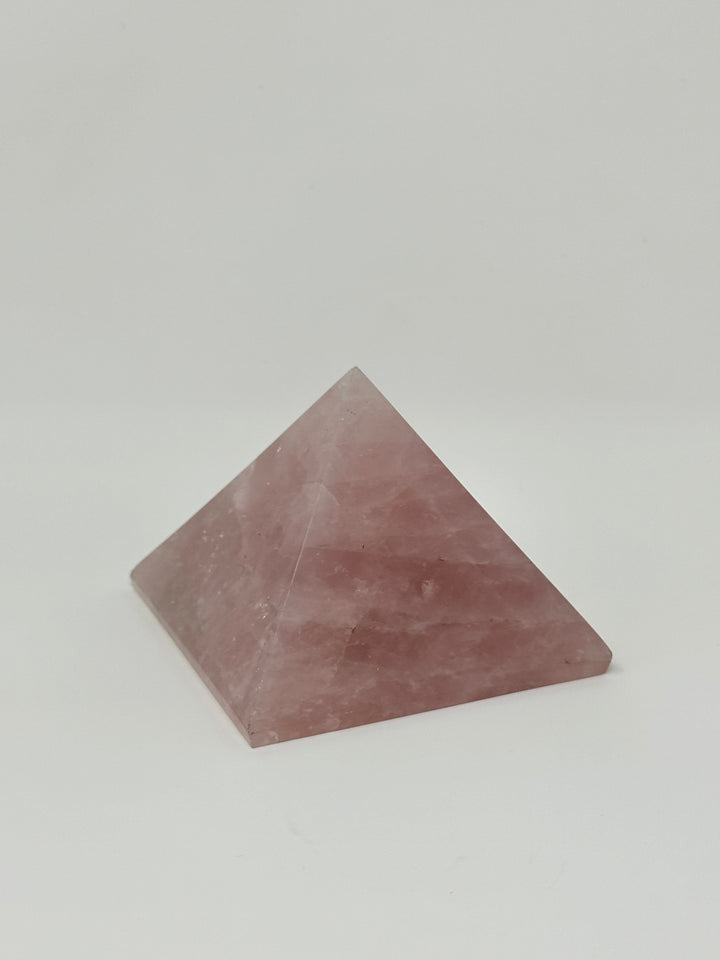 Rose Quartz Pyramid from Madagascar