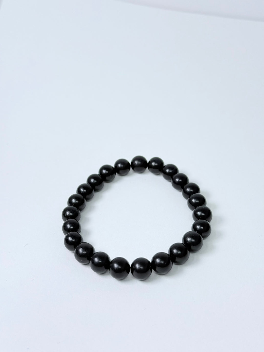 Jet/ Azabache Bracelet 8mm