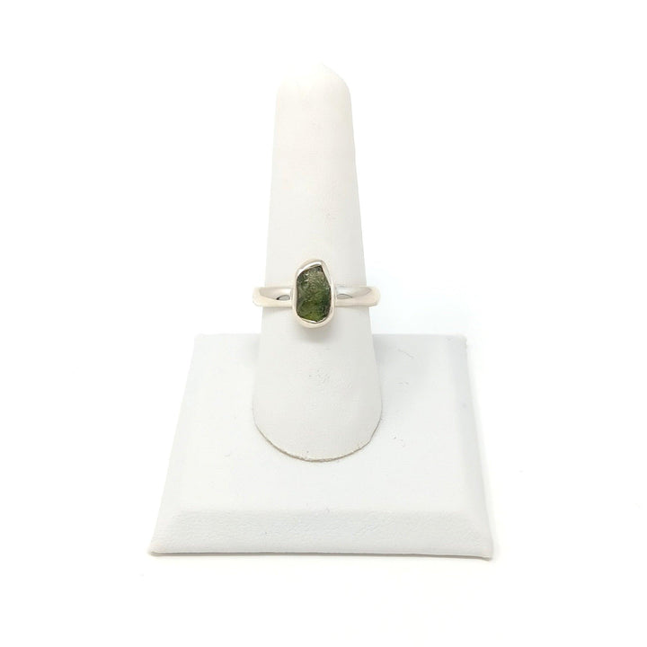 925 Moldavite Sterling Silver-Rough - The Harmony Store