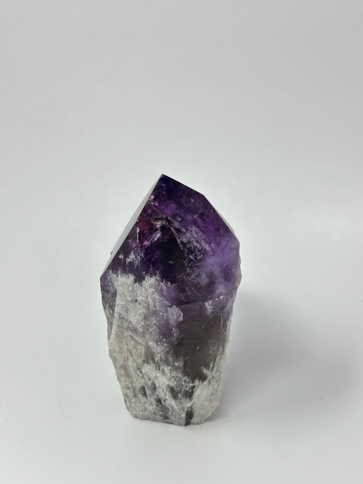 Amethyst Point Rough Cut