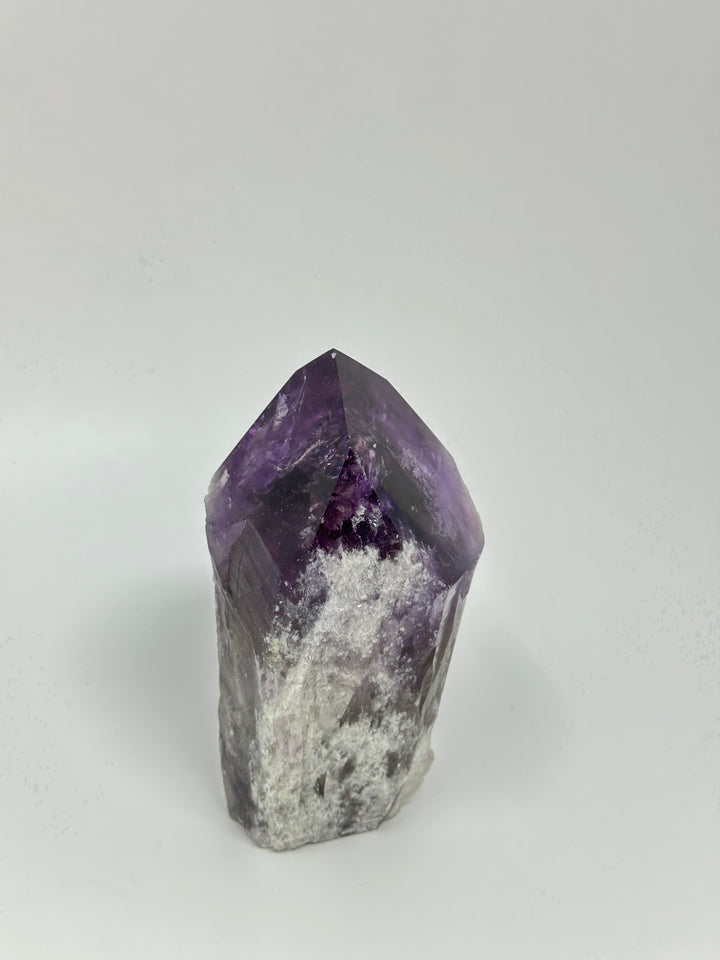 Amethyst Point Rough Cut