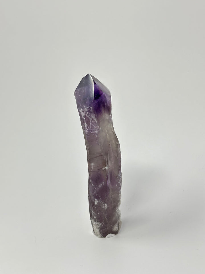 Amethyst Point Rough Cut