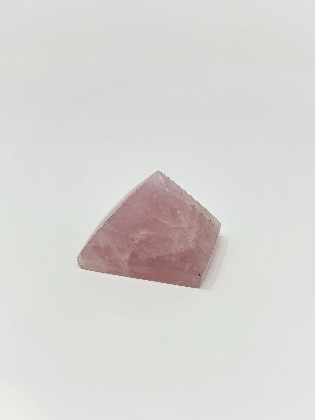 Rose Quartz Pyramid from Madagascar