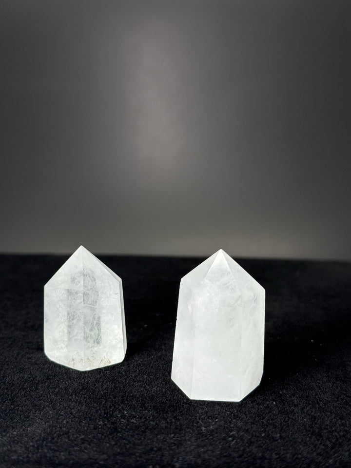 Clear Quartz Tower - OBELISK 2-3.5″