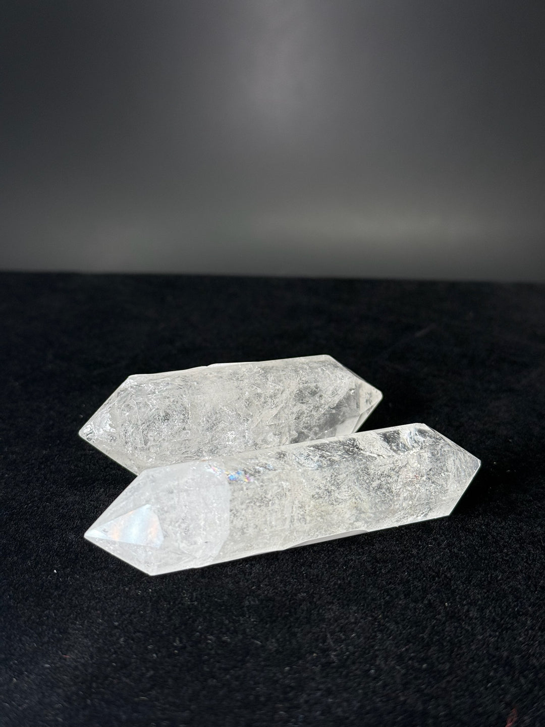 Double Terminated Quartz Polished Point