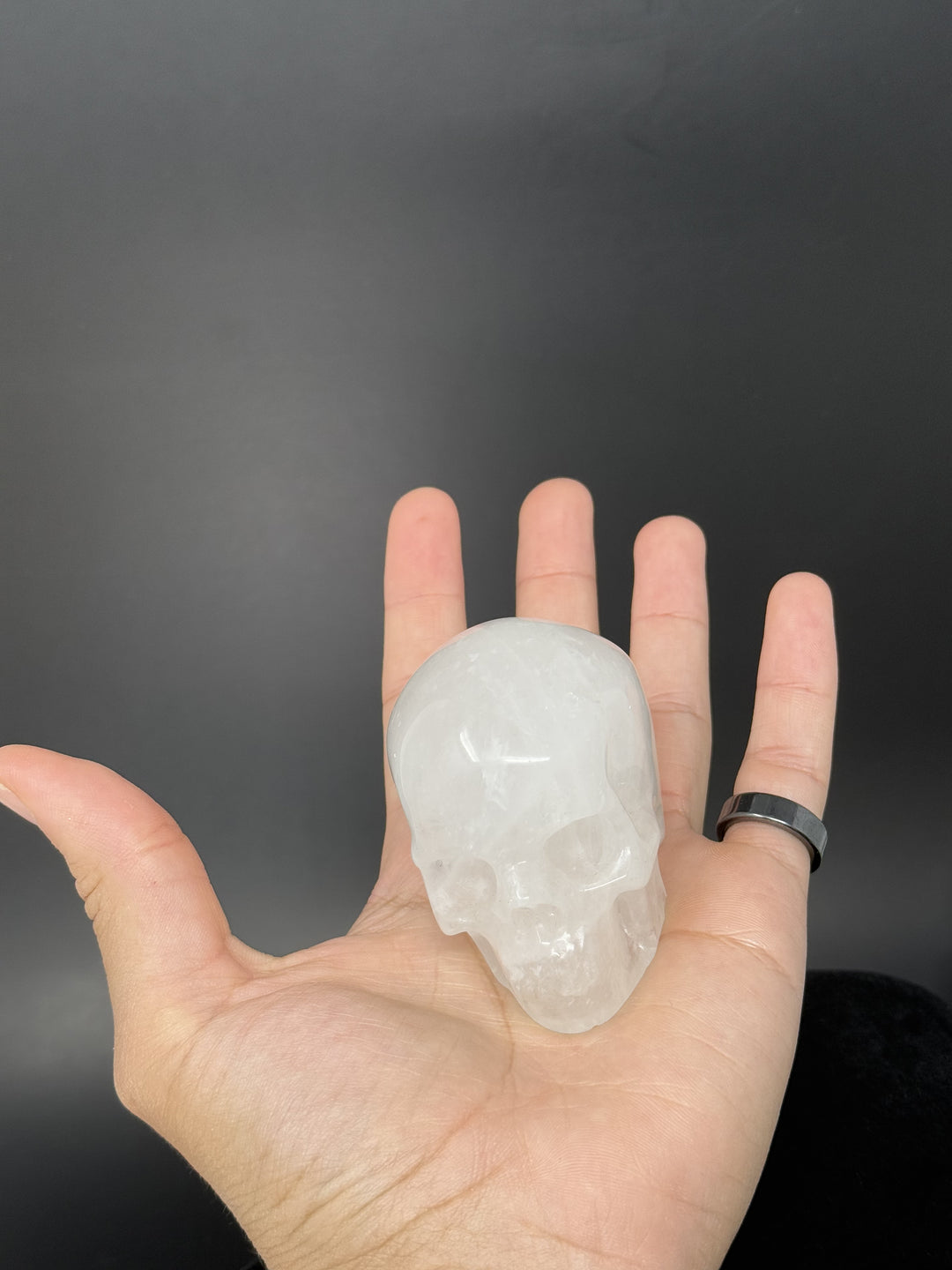 Clear Quartz Skull