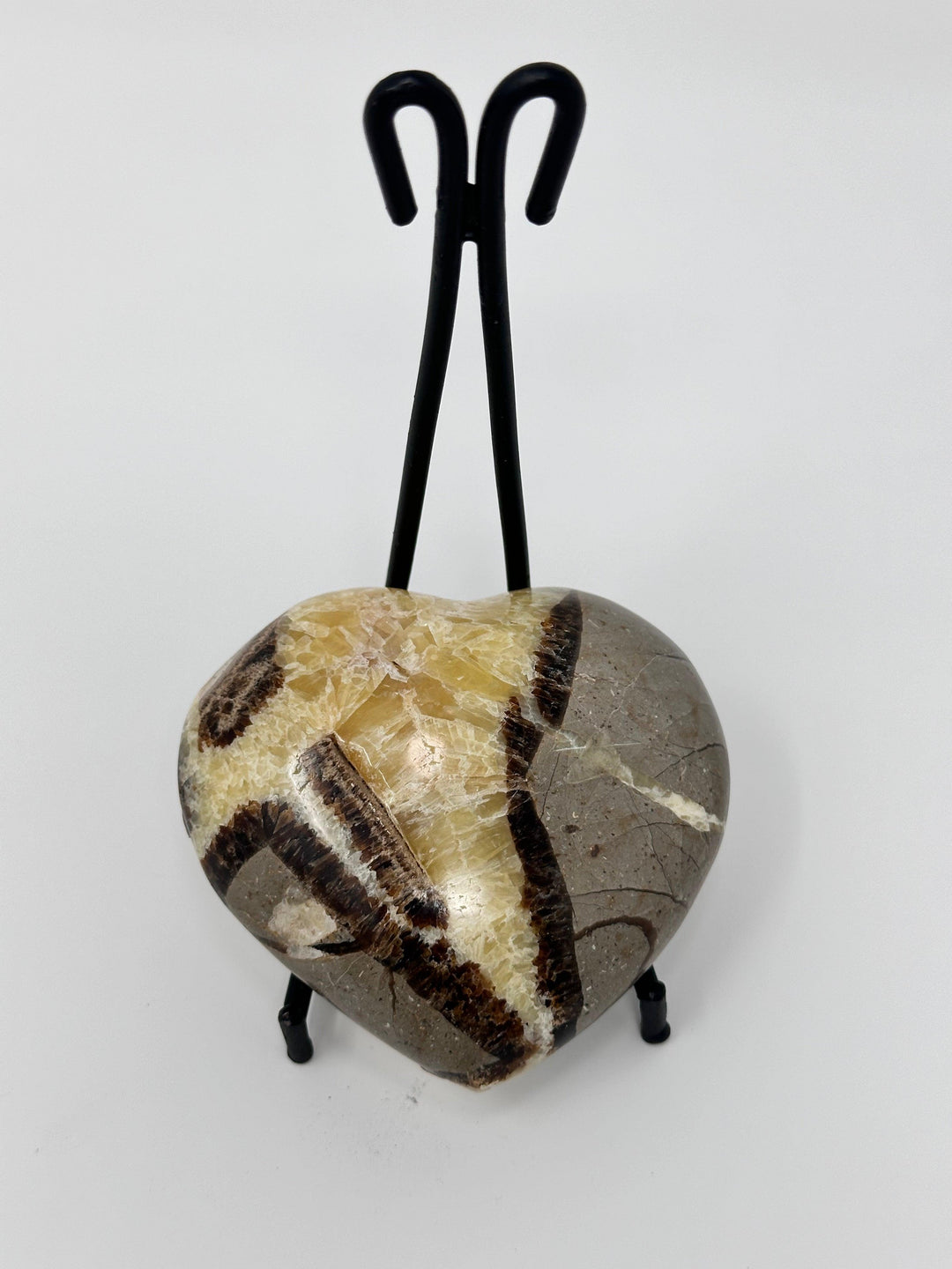 Septarian Heart-Heart : 250 -300 g - The Harmony Store Crystal Shop Miami