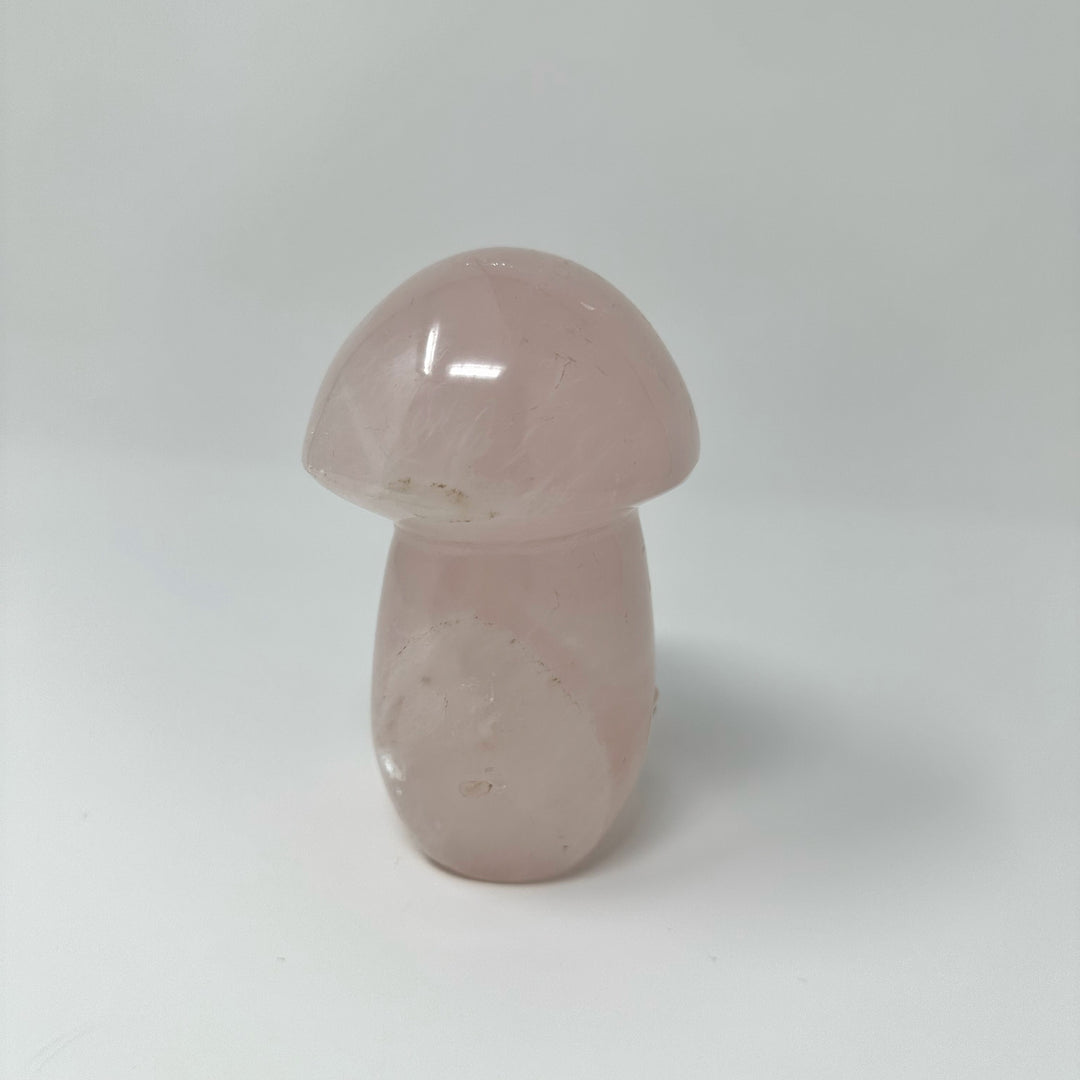 Rose Quartz Mushroom from Madagascar