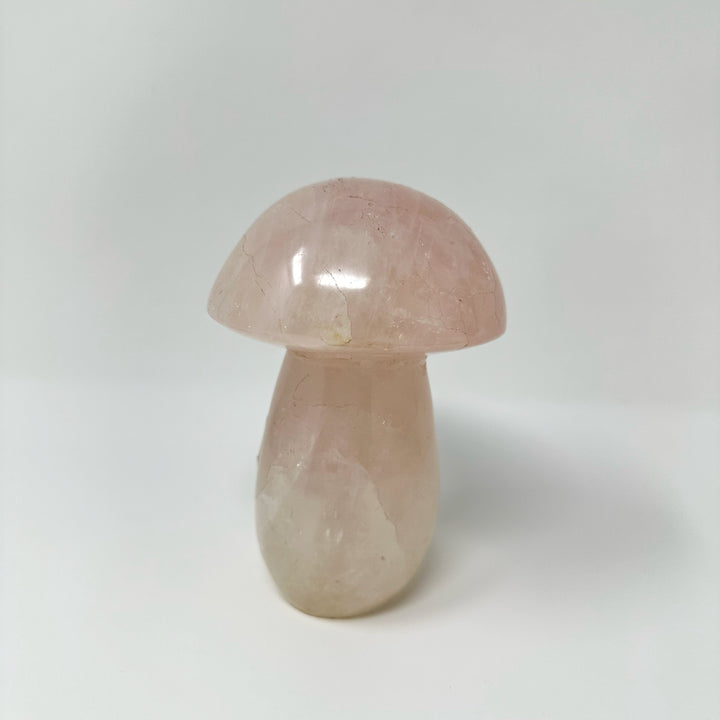 Rose Quartz Mushroom from Madagascar