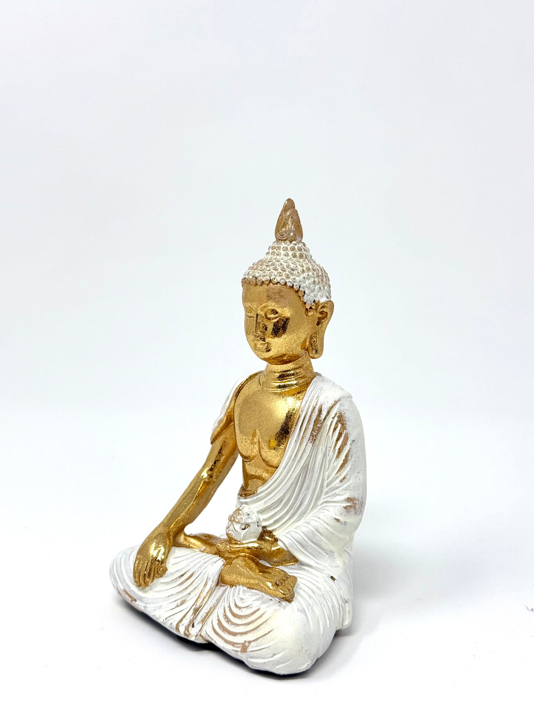 Buddha Figure Gold 5"