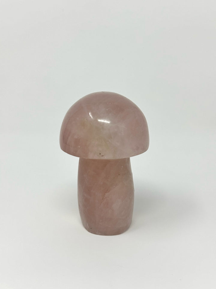 Rose Quartz Mushroom from Madagascar