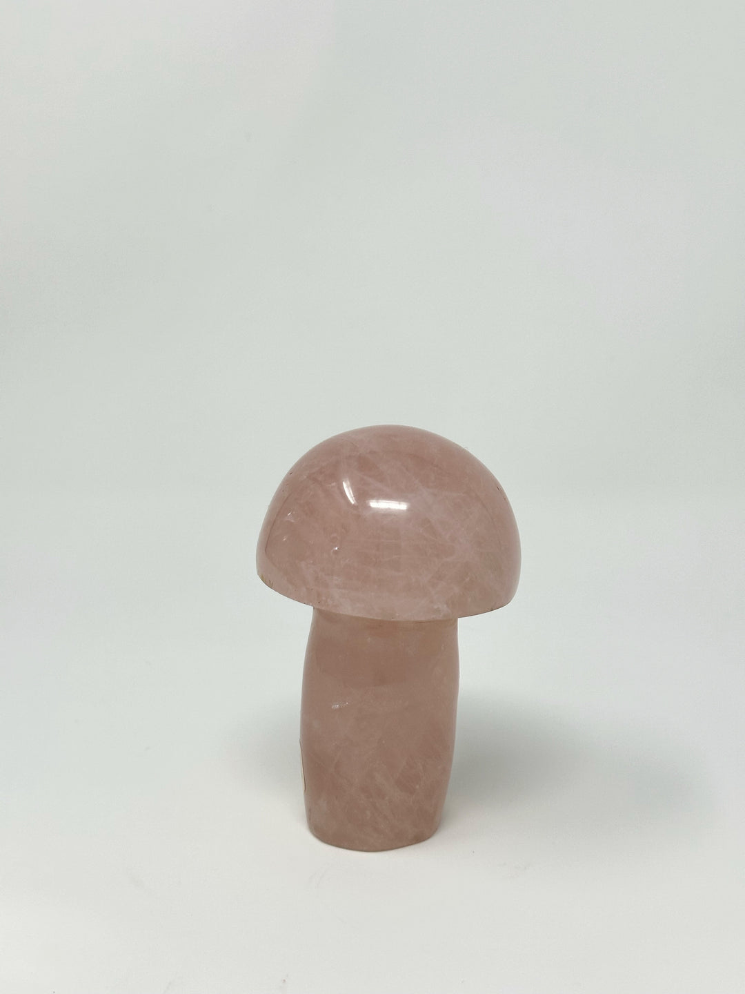 Rose Quartz Mushroom from Madagascar