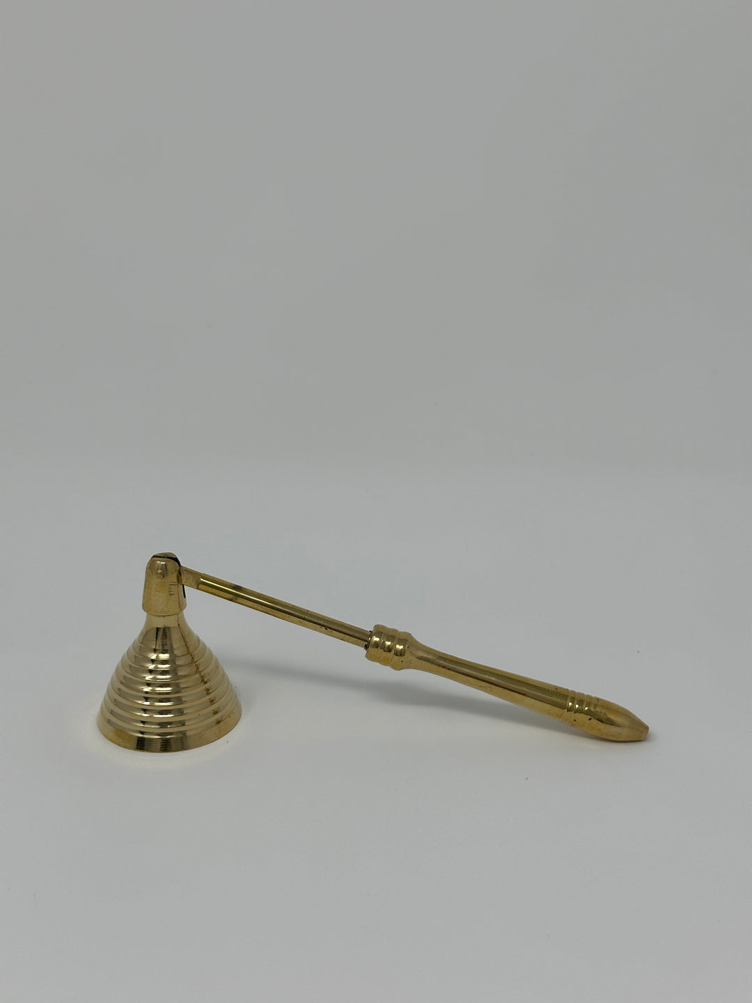 Brass Candle Snuffer 6"