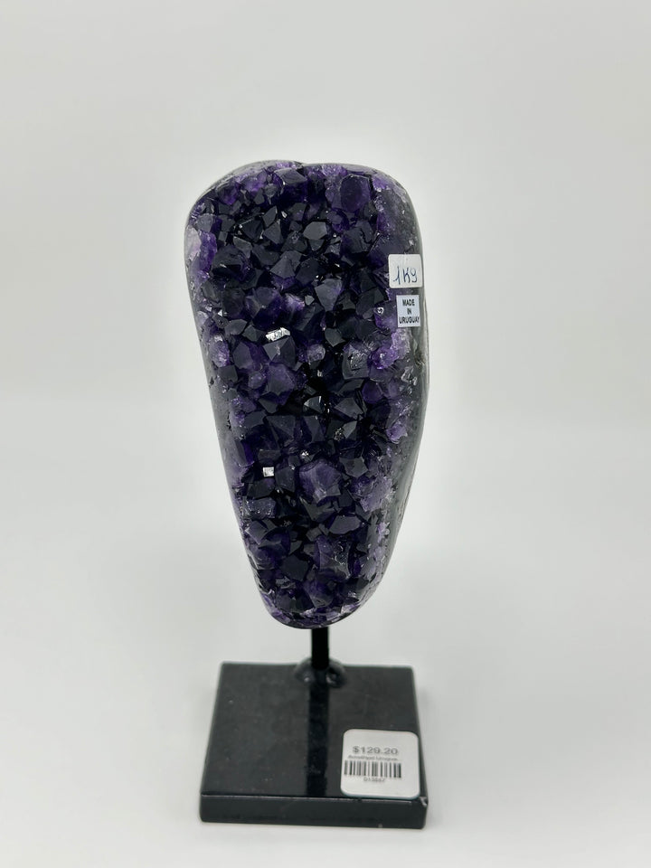 Amethyst Uruguay Metal Base (AAA)