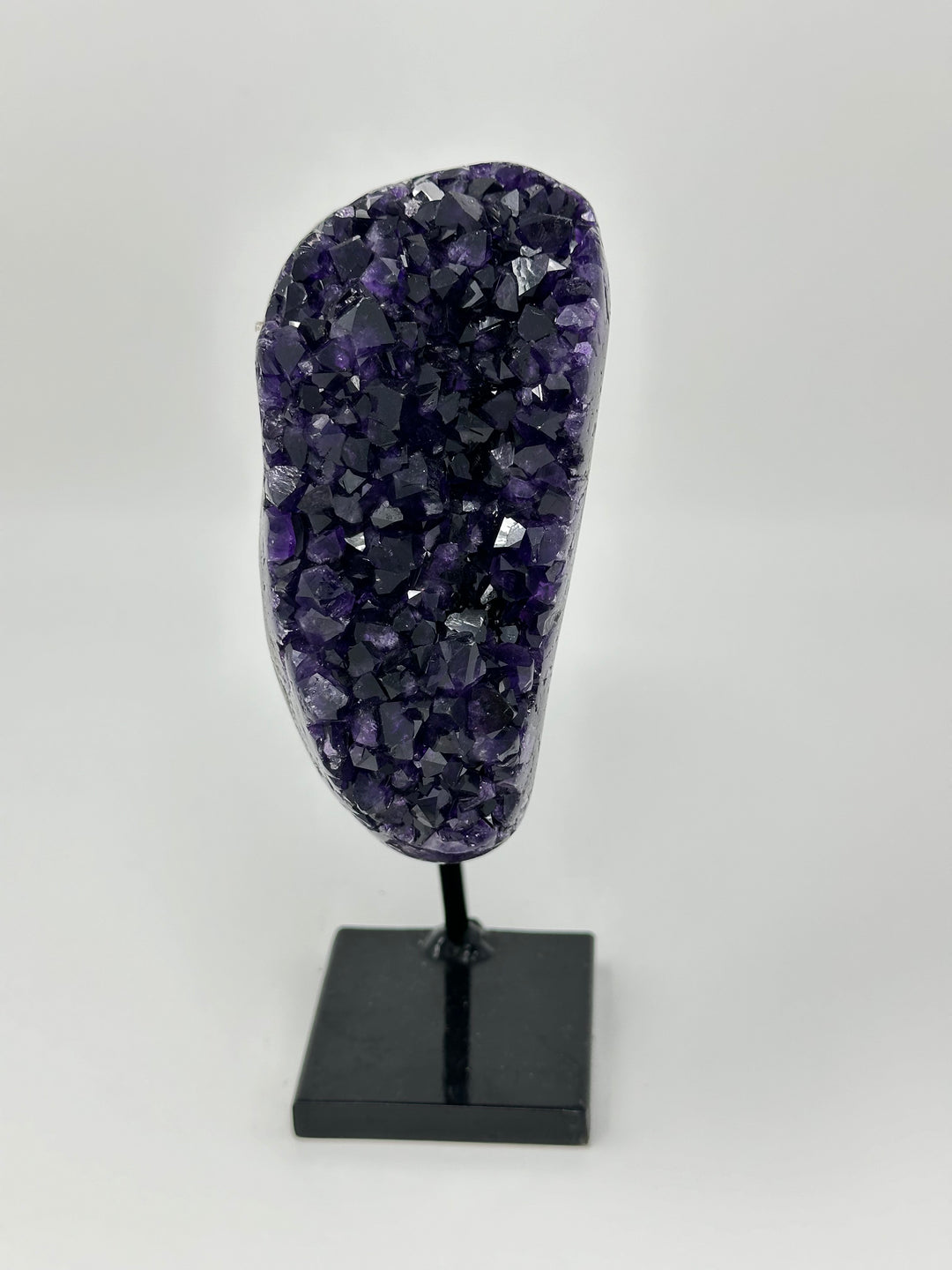 Amethyst Uruguay Metal Base-AAA