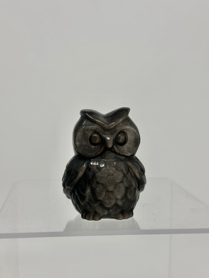 Black Obsidian Owl (3 Inch)