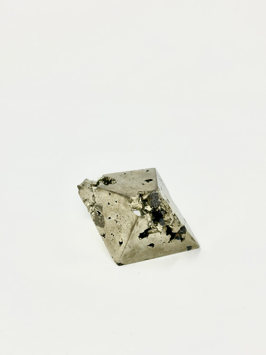 Pyrite Octahedron