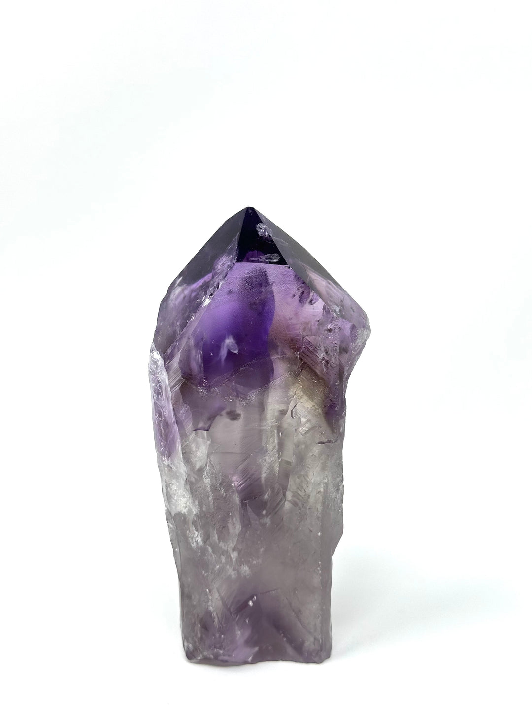 Amethyst Point Rough Cut