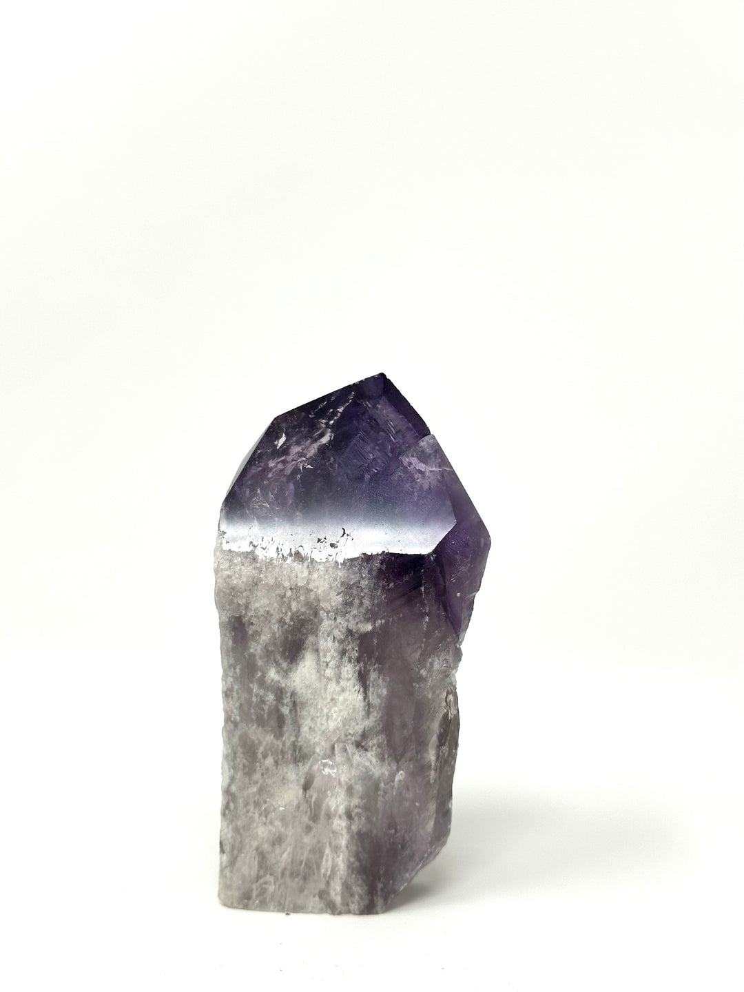 Amethyst Point Rough Cut