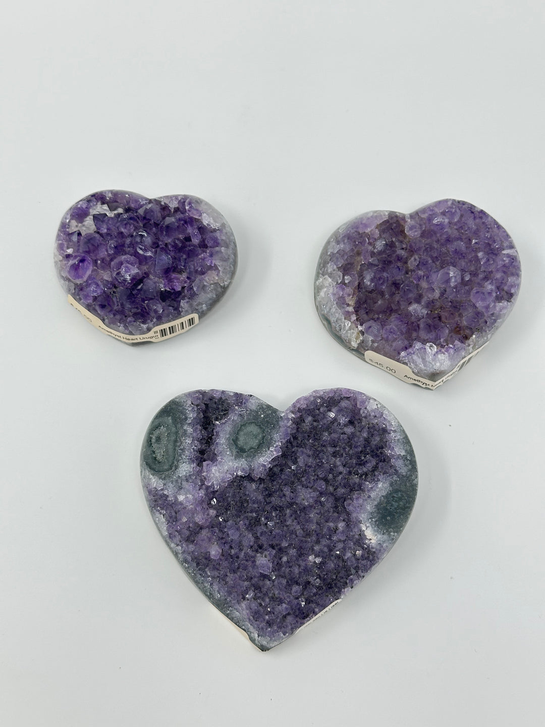 Amethyst Heart: Uruguay - B Quality