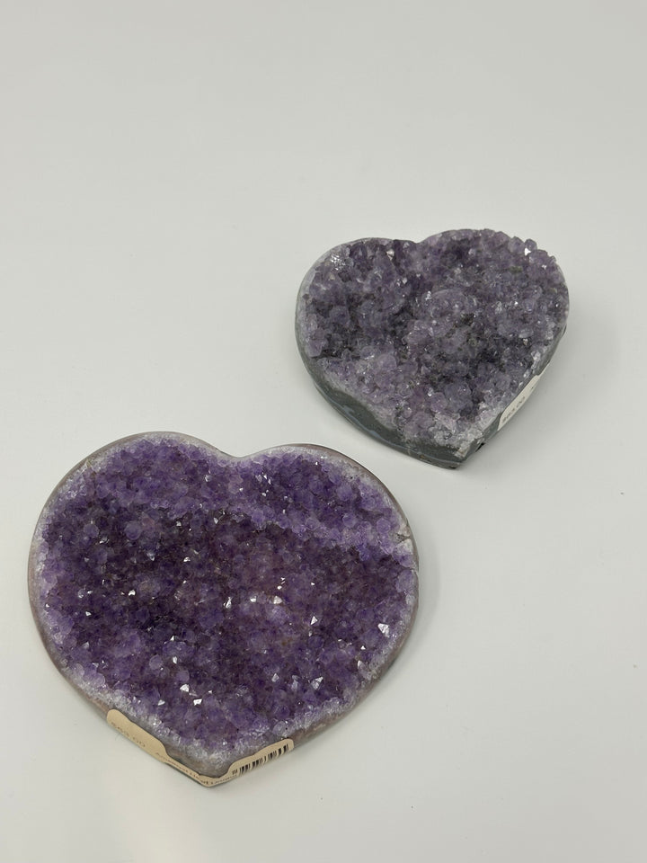 Amethyst Heart: Uruguay - B Quality