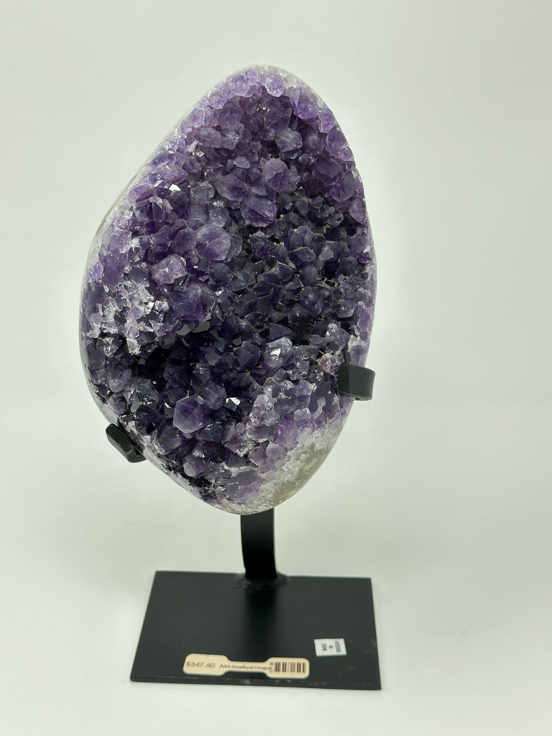 Amethyst Uruguay Metal Base (AAA)