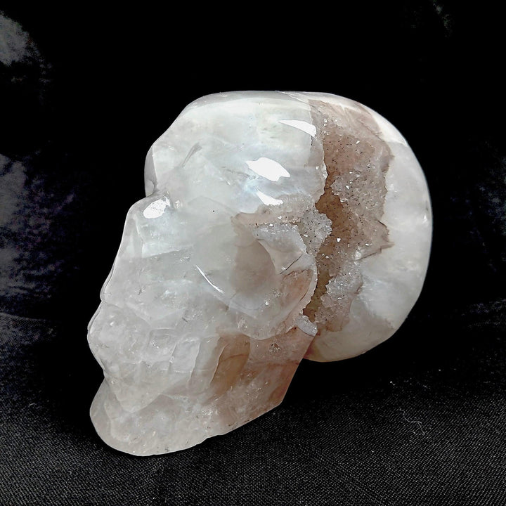 Agate Druzy Skull - The Harmony Store