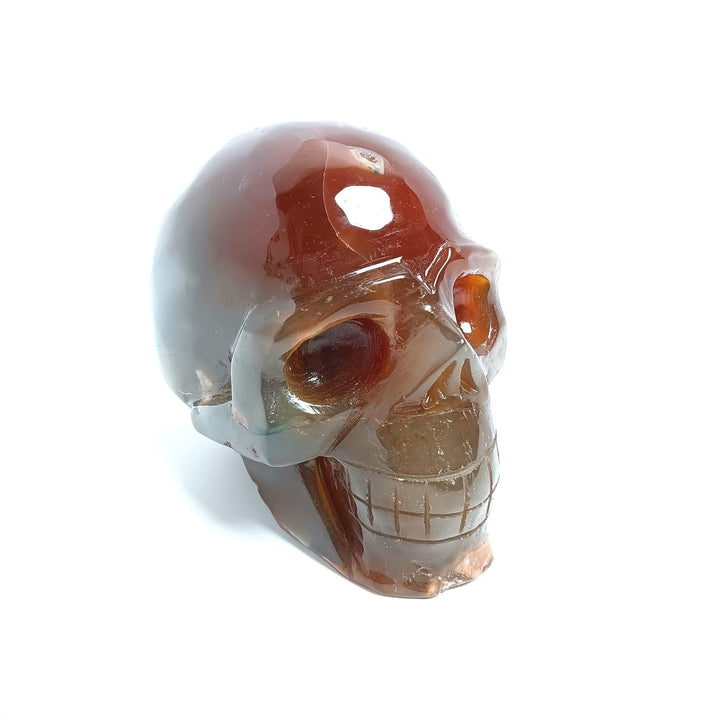 Agate Druzy Skull - The Harmony Store