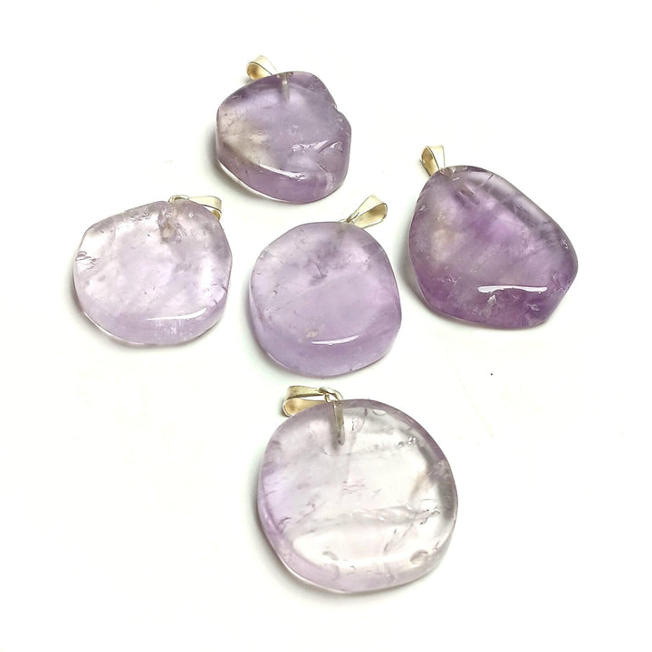 Amethyst Sliced Pendant - The Harmony Store