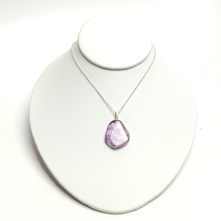 Amethyst Sliced Pendant - The Harmony Store