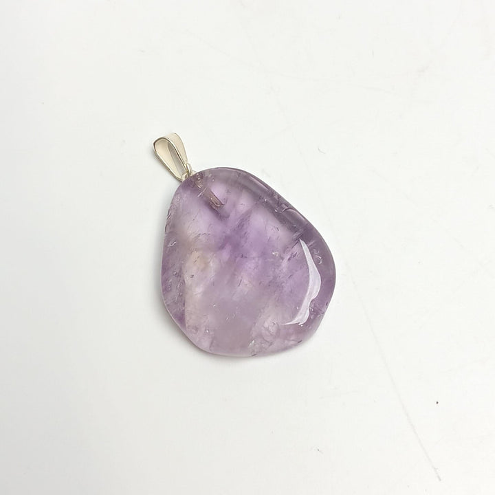 Amethyst Sliced Pendant - The Harmony Store