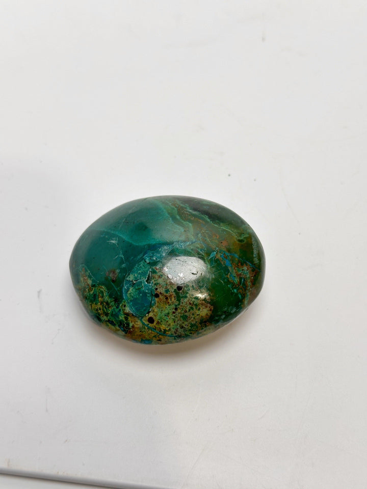 Chrysocolla Palm Stone