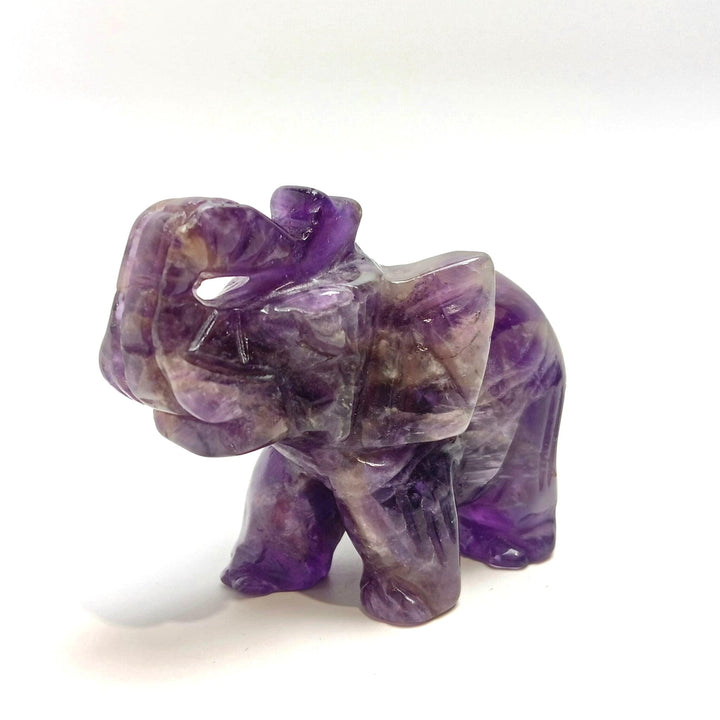 Elephant 3" Amethyst - The Harmony Store