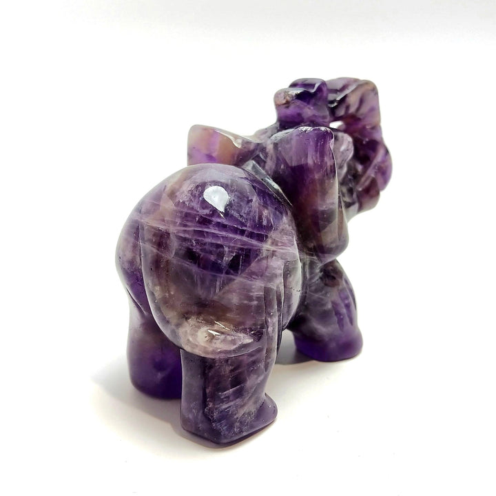 Elephant 3" Amethyst - The Harmony Store