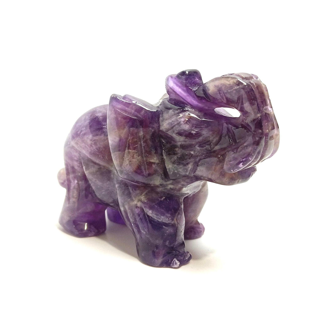 Elephant 3" Amethyst - The Harmony Store