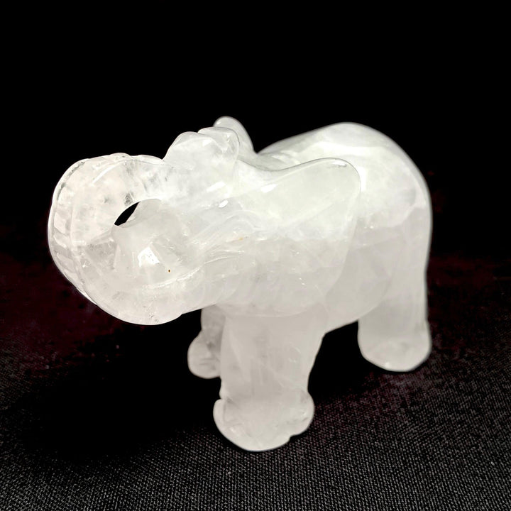 Elephant 3" Clear Quartz - The Harmony Store