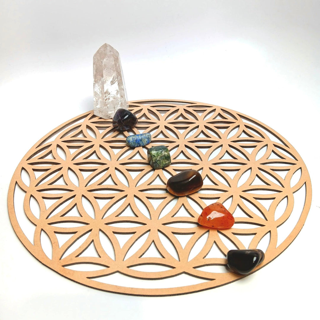 Flower of Life Grid Plaque - The Harmony Store