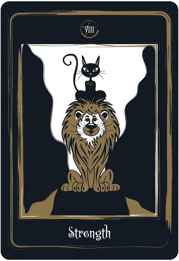 Golden Black Cat Tarot - The Harmony Store
