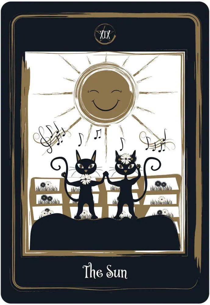 Golden Black Cat Tarot - The Harmony Store